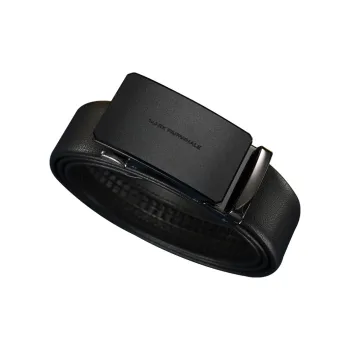 FAIRWHALE Genuine Leather Automatic Buckle Leather Belts Men's Width 3.5cm
