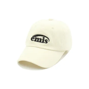 Emis Cotton Baseball Caps Unisex White
