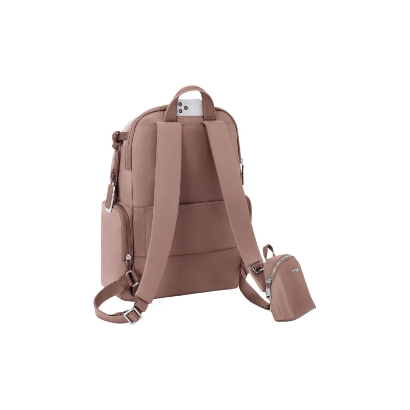 TUMI Nylon Backpack Women's Pink-5