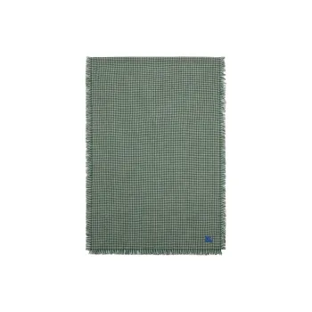 Burberry Logo-embroidered Houndstooth Scarf