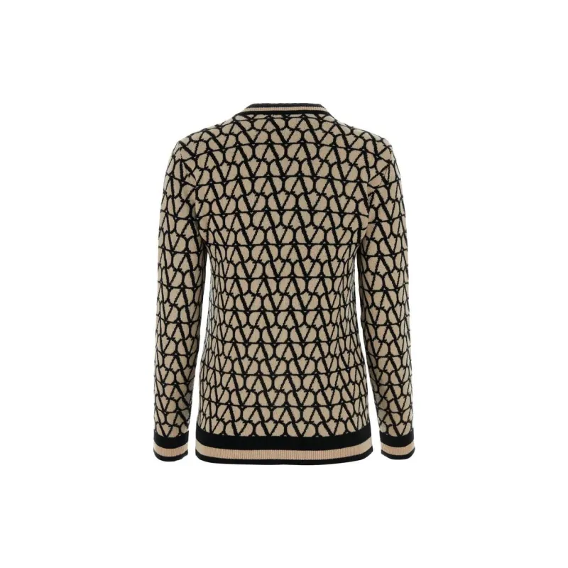 Valentino Monogram Crewneck Sweater-1