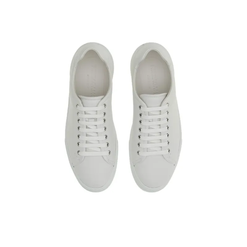 FERRAGAMO Lace-up Leather Sneakers-2