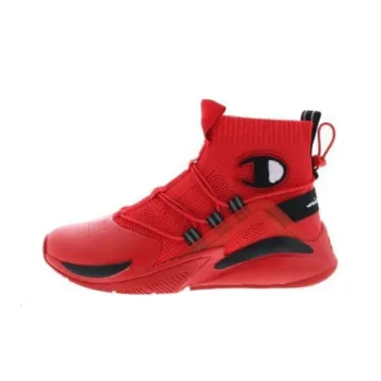 Champion Xg Rally Plus Slip-Resistant High-Top Casual Shoes Men's Red