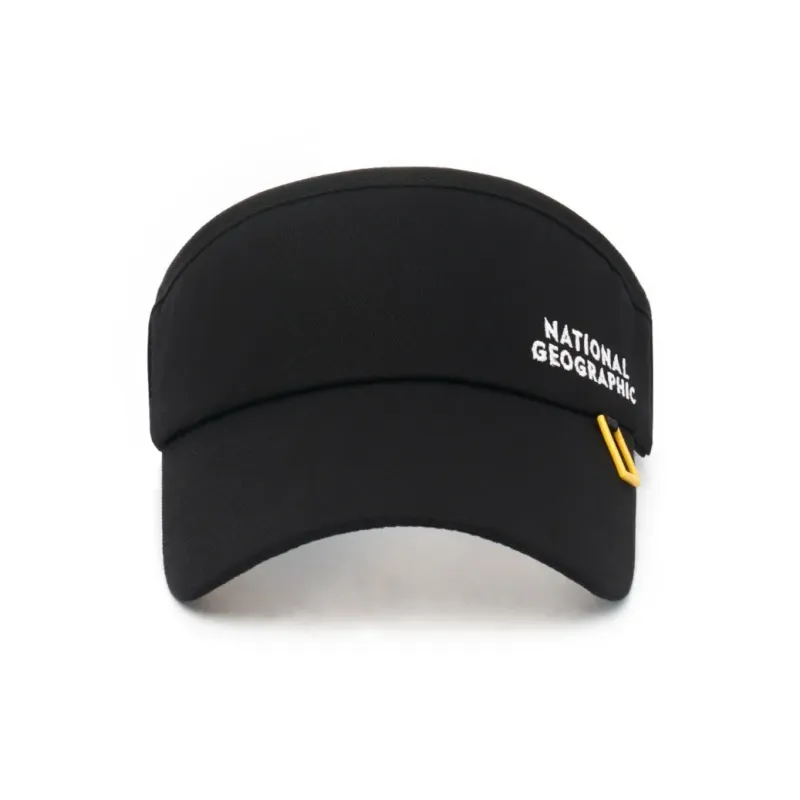 NATIONAL GEOGRAPHIC Cotton Sun Protection Hats Unisex Black-1