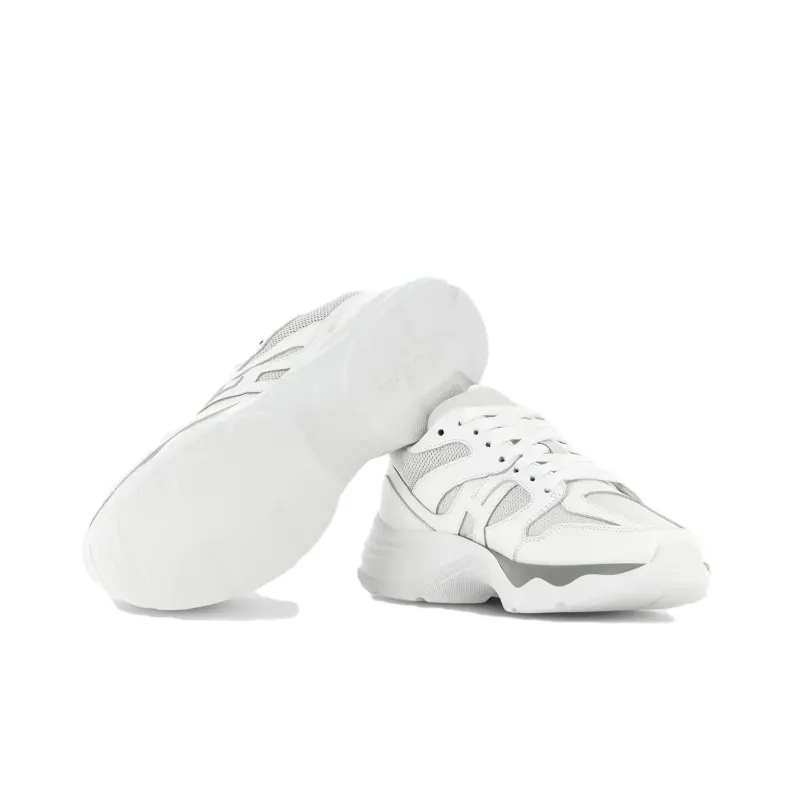 HOGAN H665 Panelled Lace-Up Sneakers Women's-4