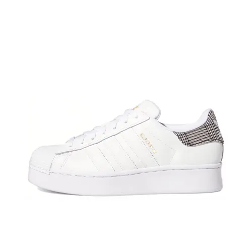 Adidas Superstar Bold Houndstooth Heel Print Women's