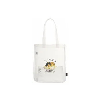 Adidas Originals FIORUCCI Collaboration TPU Tote Bag, Shopping Bag, Handbag, Shoulder Bag Unisex White