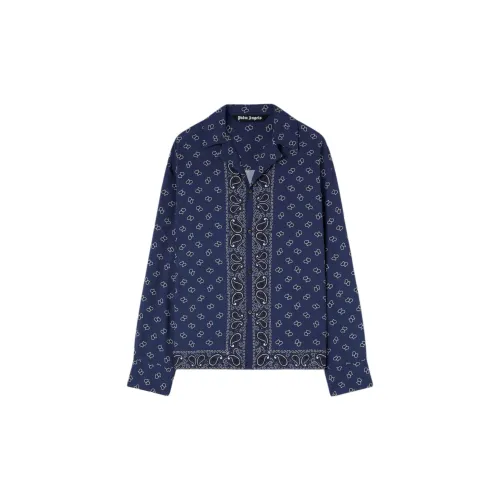 PALM ANGELS Paisley-print Long-sleeve Shirt