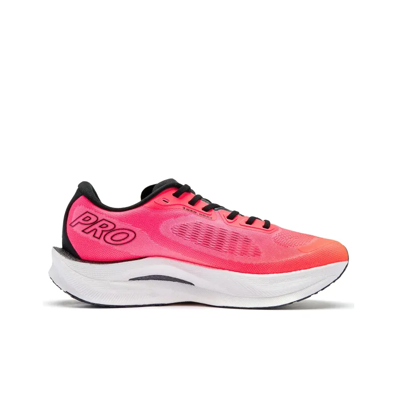 QIAODAN Strong Winds 2.0 PRO Cushioning Anti-Slip And Wear-Resistant Low-Top Running Shoes Women's Pink Yellow-1