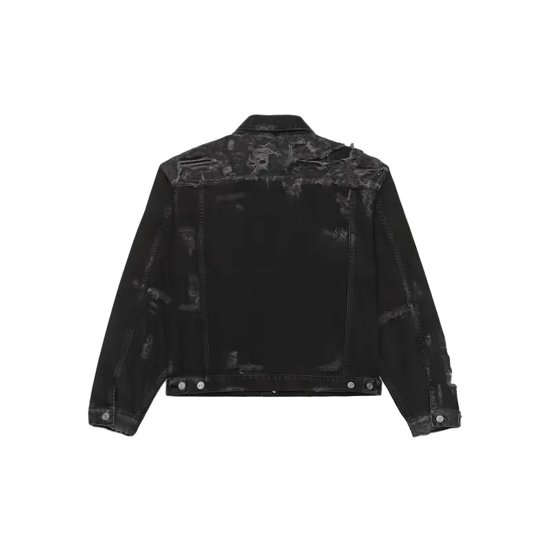 FRAME SS24 Denim Jacket Men's Dark Gray-1