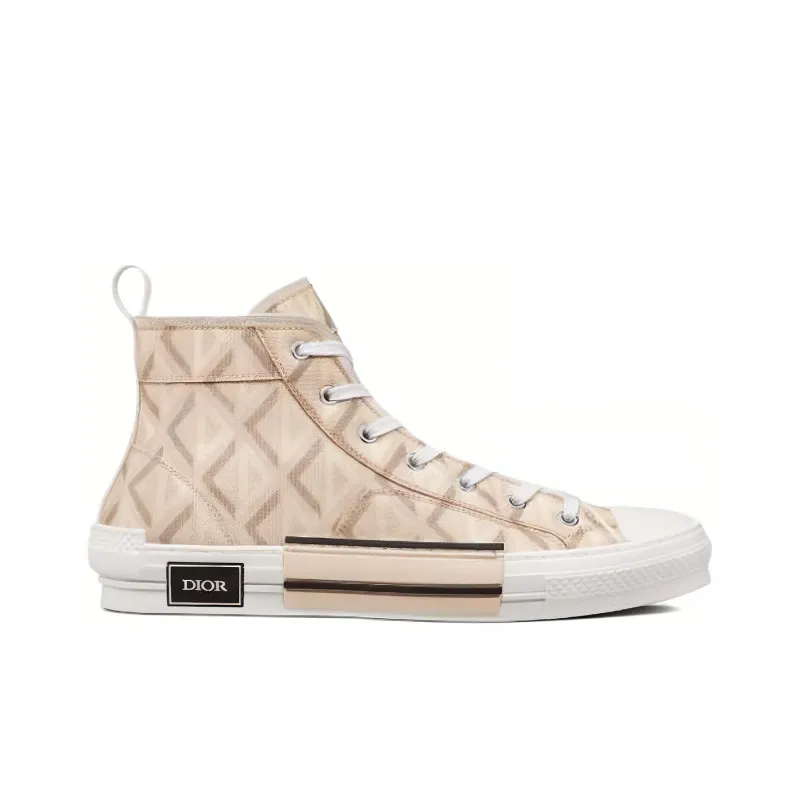 DIOR B23 High Top Natural Cd Diamond-1