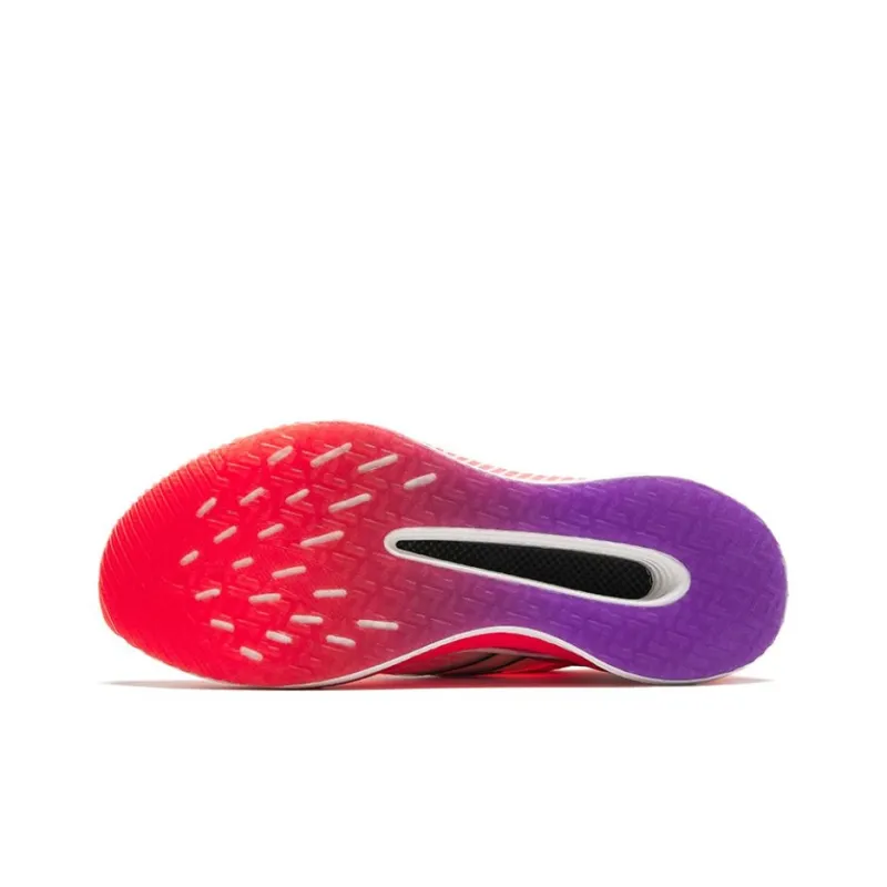 Anta Cushioning Anti Slip And Wear Resistant Low Top Full Length Carbon Plate Training Running Shoes Men's Red White-3