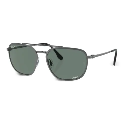 RayBan Metal Aviator Sunglasses Men's Gray