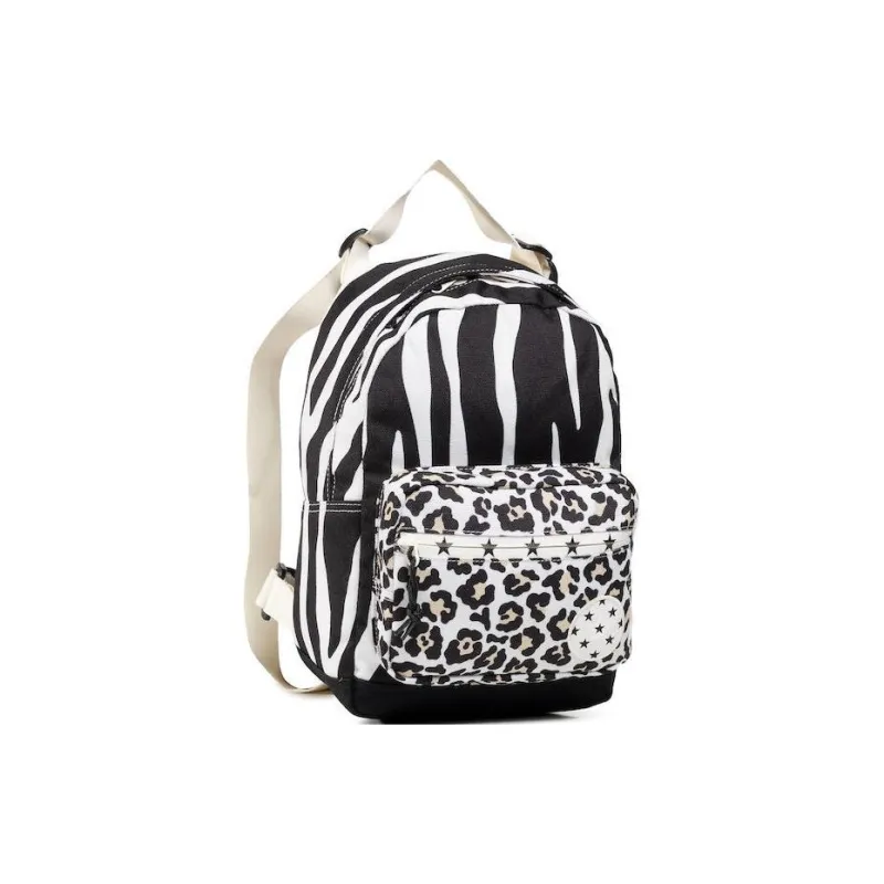 Converse Polyester Backpack Regular Unisex Zebra Print Color-4