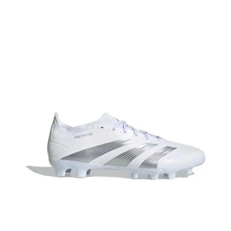Adidas Predator 24 League Low Mg 'White Silver'-1