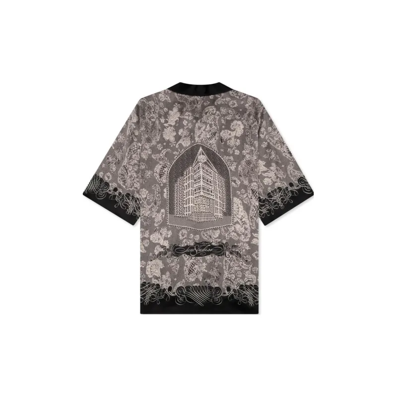 Acne Studios Graphic Printed Short Sleeved Shirt-1