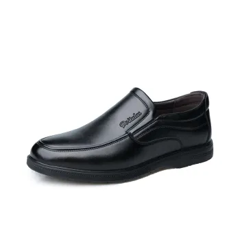 Poitulas Dress Shoes Men Low-Top Black