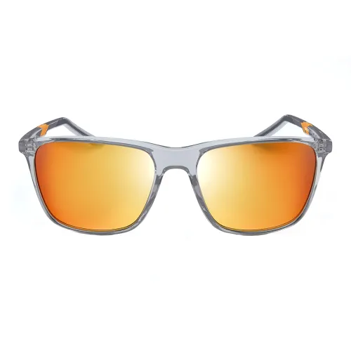 Nike Injection-Molded Square Sunglasses Unisex Gray