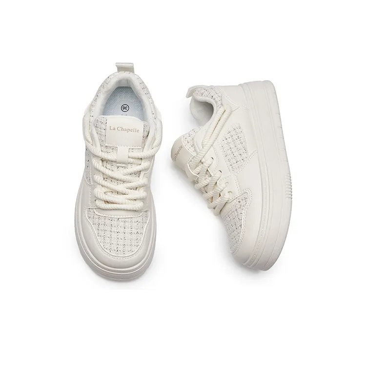 La Chapelle Height Increasing Lightweight Low-Top Skateboard Shoes Women's-12
