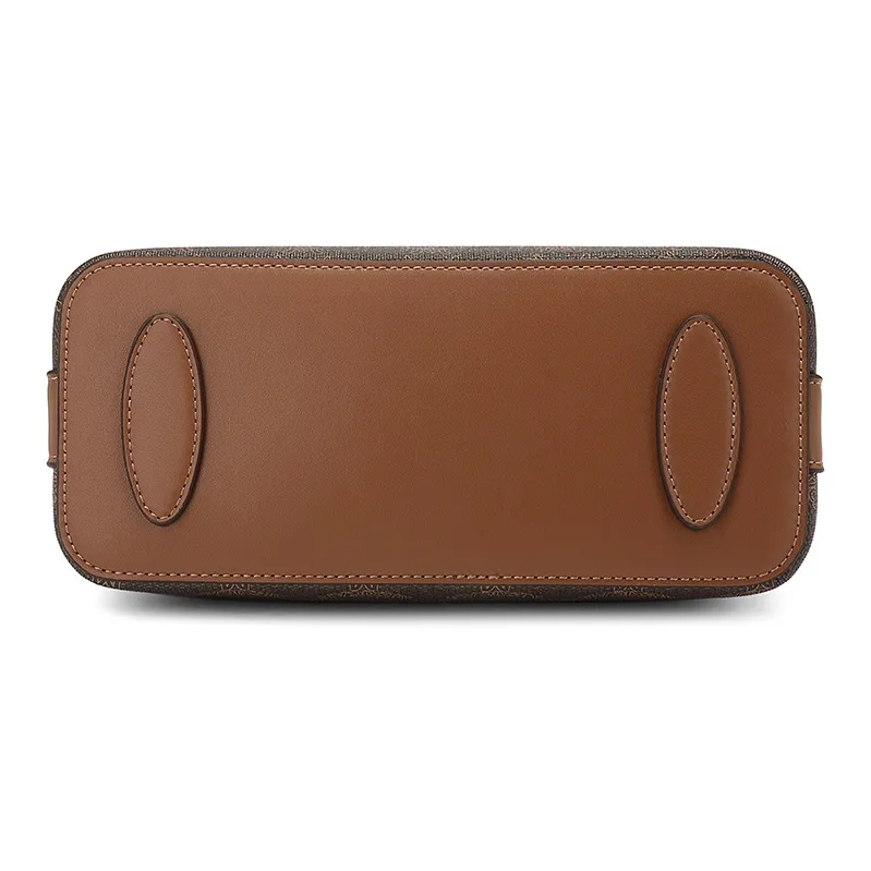 MEXICAN Polyurethane Shoulder Bag Regular Women's Mocha Coffee/Khaki Apricot/Elegant White-4