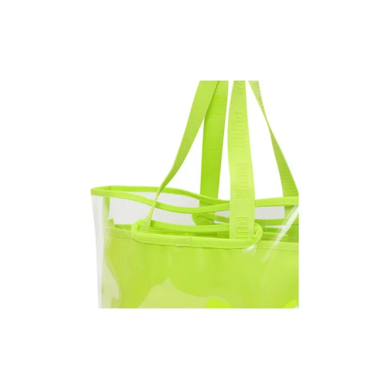 PUMA Polyurethane Combo Bag, Tote Bag, Shopping Bag, Shoulder Bag, Handbag Regular Women's Bright Yellow-2