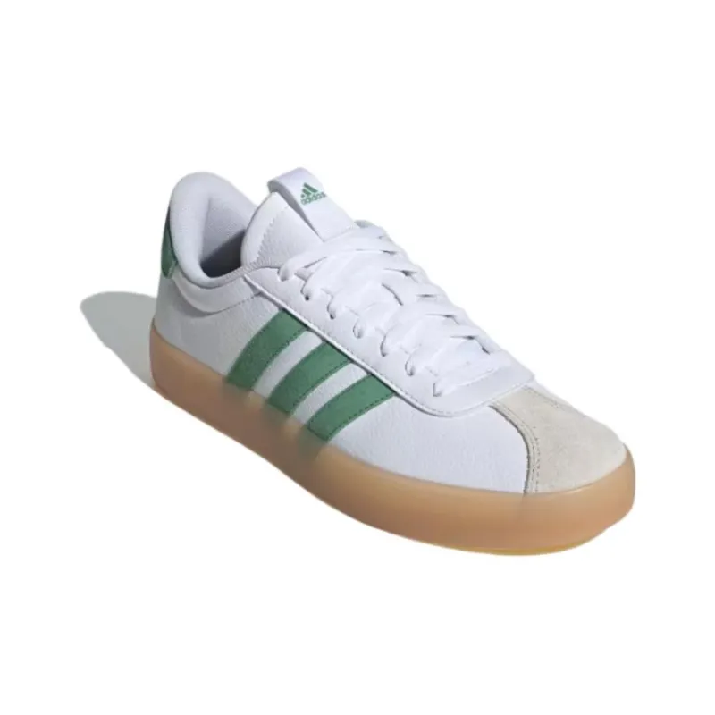 Adidas Vl Court 3.0 Cloud White Preloved Green Aluminium-2