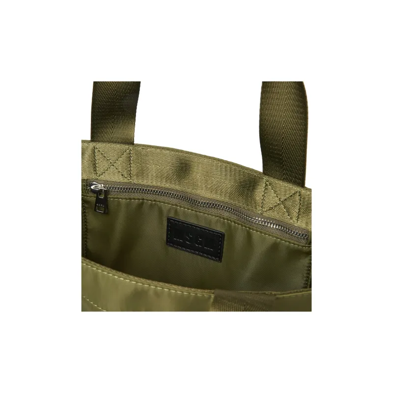 MSGM Nylon Tote Bag Shopping Bag Shoulder Bag Handbag Men's Army Green-3