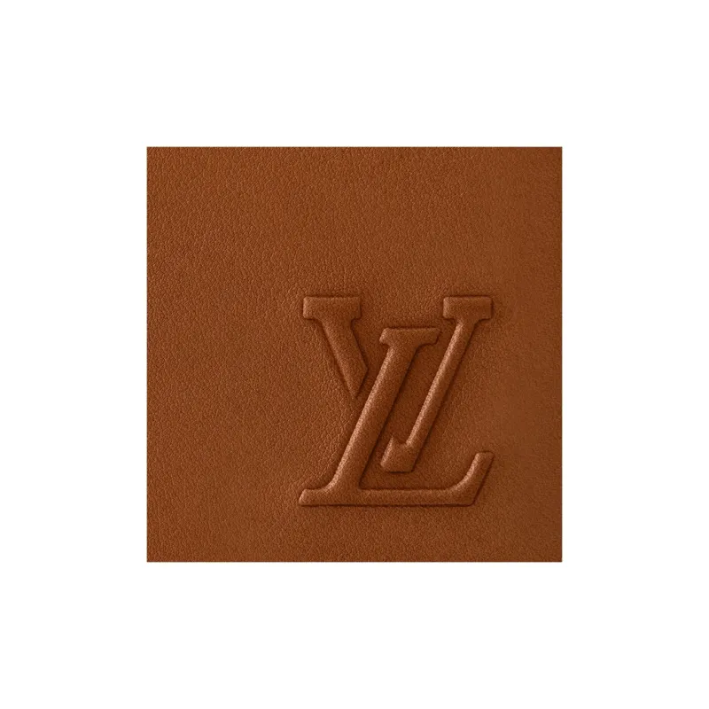 LOUIS VUITTON Cuir Millesime Calfskin Wallet Men's Brown-4