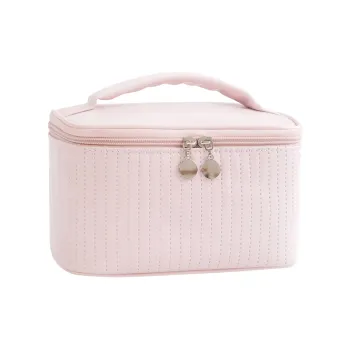 Bywhich PU Makeup Bag Regular Women's Pink