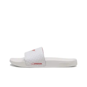 Puma Formula 1 X Leadcat 2.0 Slide 'White Pop Red'