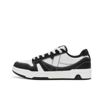 XTEP MAXX LITE Skateboard Shoes Women's Low Top Canvas White/Black