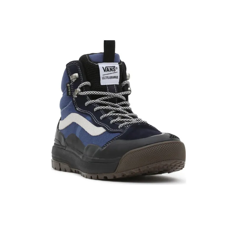 Vans UltraRange Exo Hi Gore-Tex Ww Mte-2 Anti-Slip Wear-Resistant High-Top Skateboard Shoes Unisex Marine Blue-1
