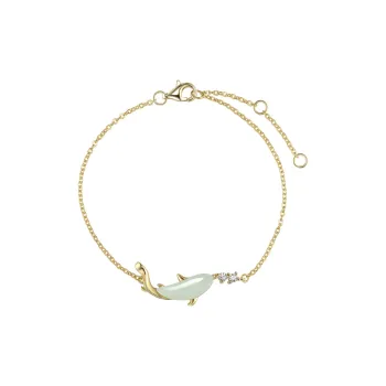 SGE Hetian Jade Bracelets Women's Pale Greenish White Jade