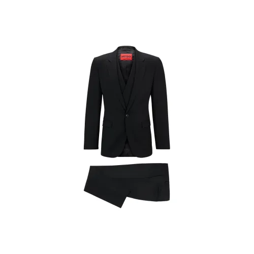 HUGO BOSS Business Suits Men Black