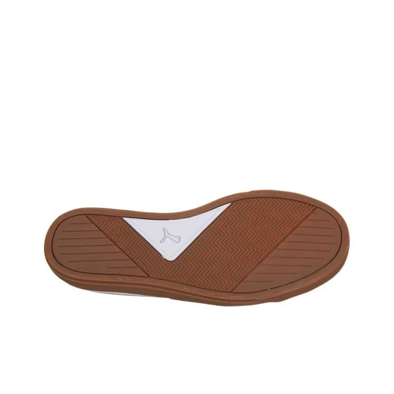 PUMA Capri Leather White/Brown-5