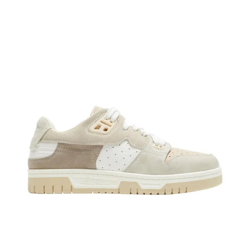 Acne Studios Crinkled Panelled Suede Sneakers-1