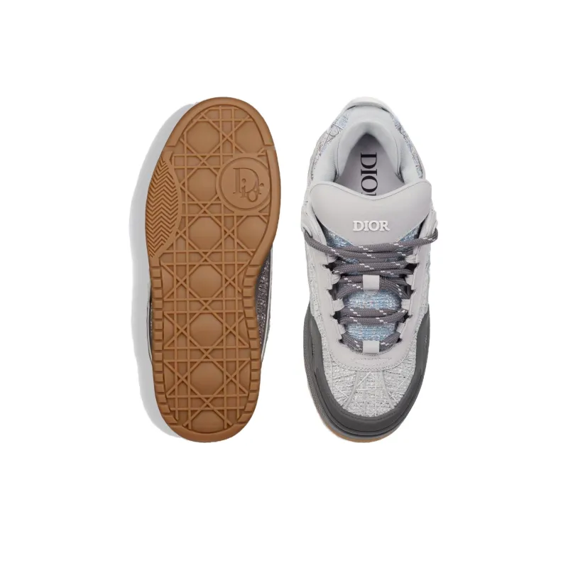 DIOR B9S Skater Tweed Deep Gray Blue Numbered-4