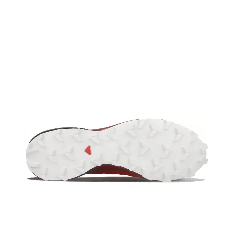SALOMON Speedcross 5 Durable Breathable Low-Top Running Shoes Men's Red-3