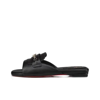 CL LUBOTING Slide Slippers Women's Black