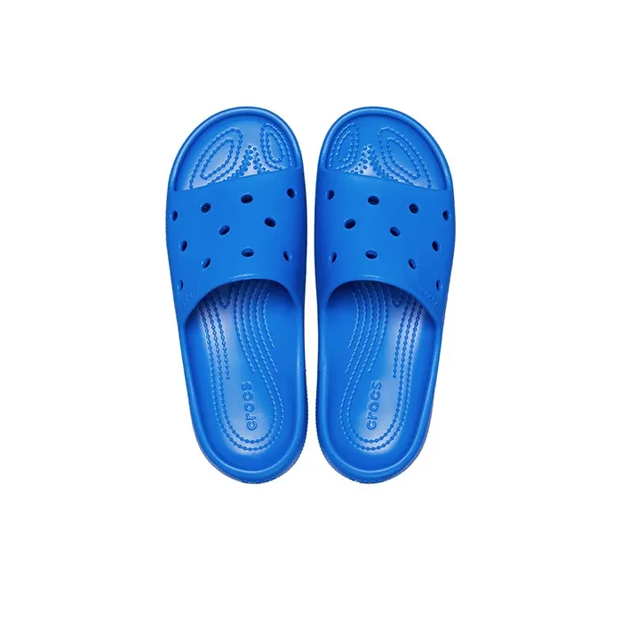 Crocs EVA Slide Slippers Unisex Thunder Blue-3