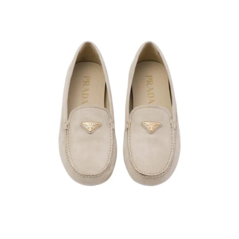 PRADA Loafers Women's Brown-3