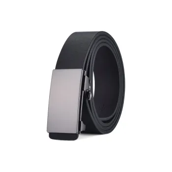 Old Man's Head Youth Fashion Belt Automatic Buckle Width 3.3CM Leather Belts Men's