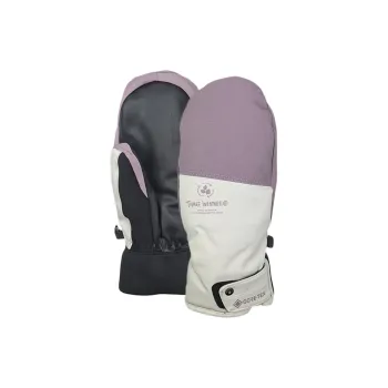THREE WEATHER Ski Gloves Slip-Resistant Water-Resistant Wear-Resistant Durable Mittens