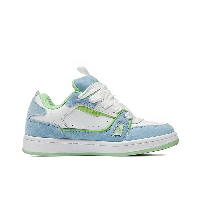 BladMaste Low Top Skateboard Shoes Unisex Rain Blue-1
