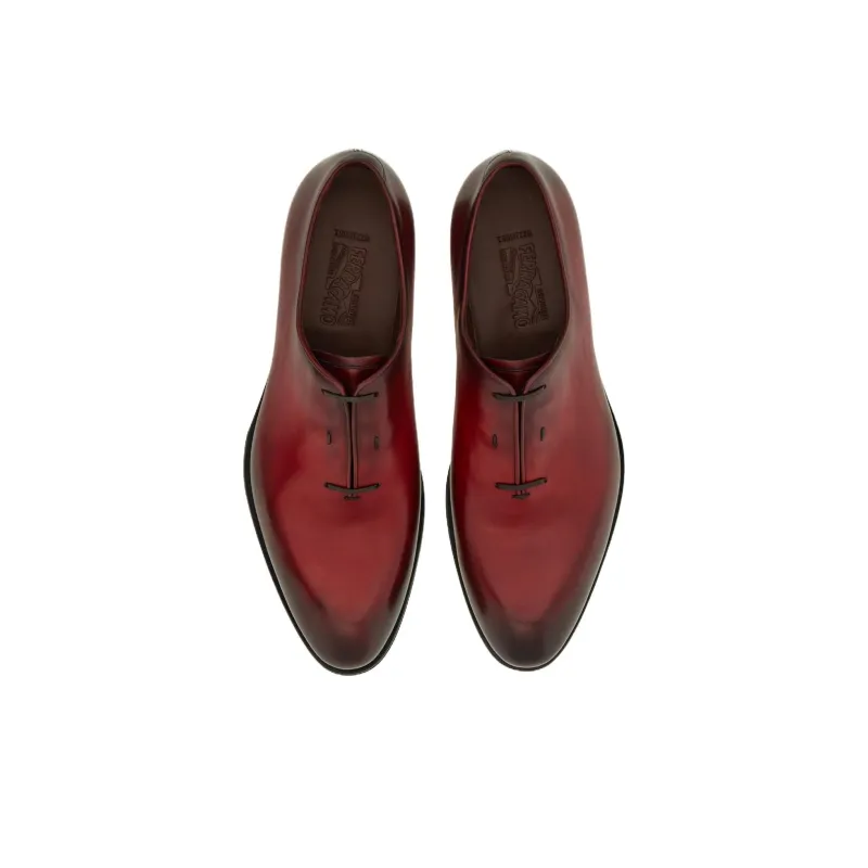 FERRAGAMO Oxford Almond-toe Shoes-2
