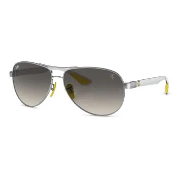 RayBan Scuderia Ferrari Aviator Frame Sunglasses