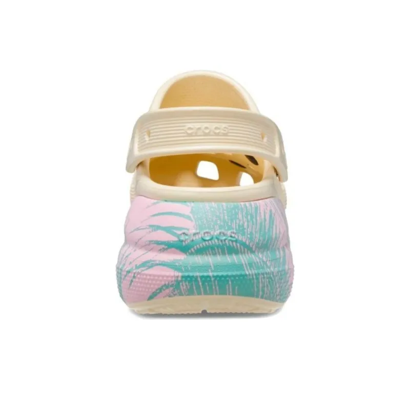 Crocs Classic Crush Spring Break Clogs Unisex Light Yellow-5