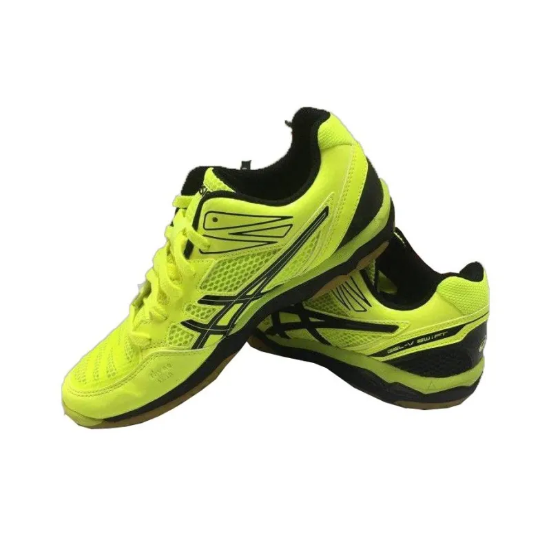 Asics Gel V Swift Cv Lo Low Top Volleyball Shoes Green-2
