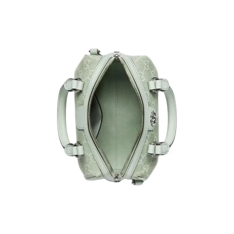 GUCCI Ophidia Denim Handbag, Shoulder Bag, Crossbody Bag, Travel Bag Mini Women's Light Green-6