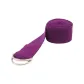 Double Ring Buckle Stretch Strap "Dark Purple" 183cm
